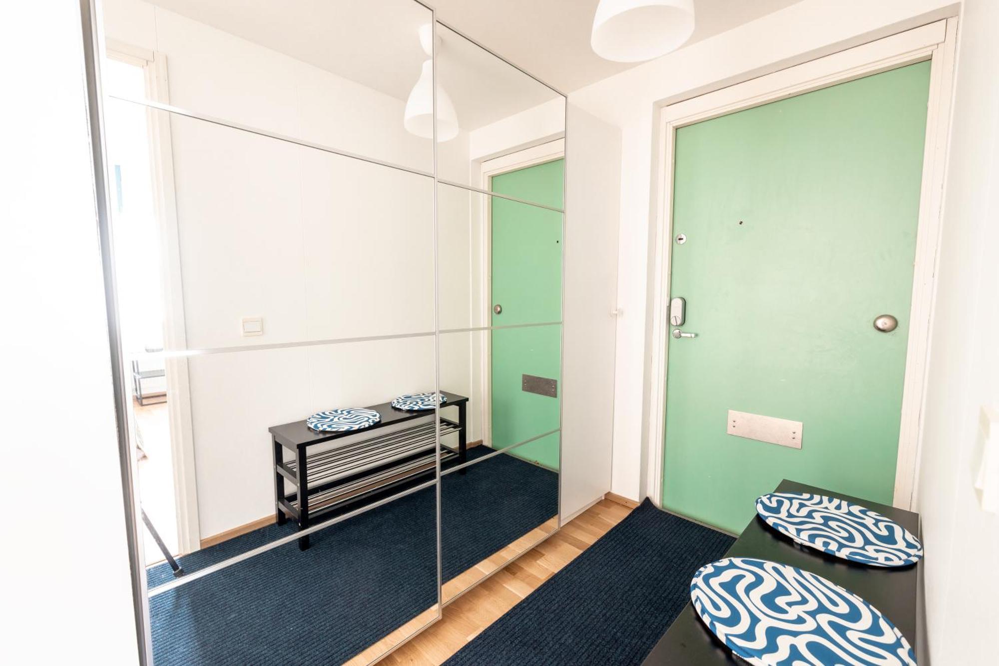 Lägenhet Bright & Comfy 79m2 2br With Sauna And Balcony *